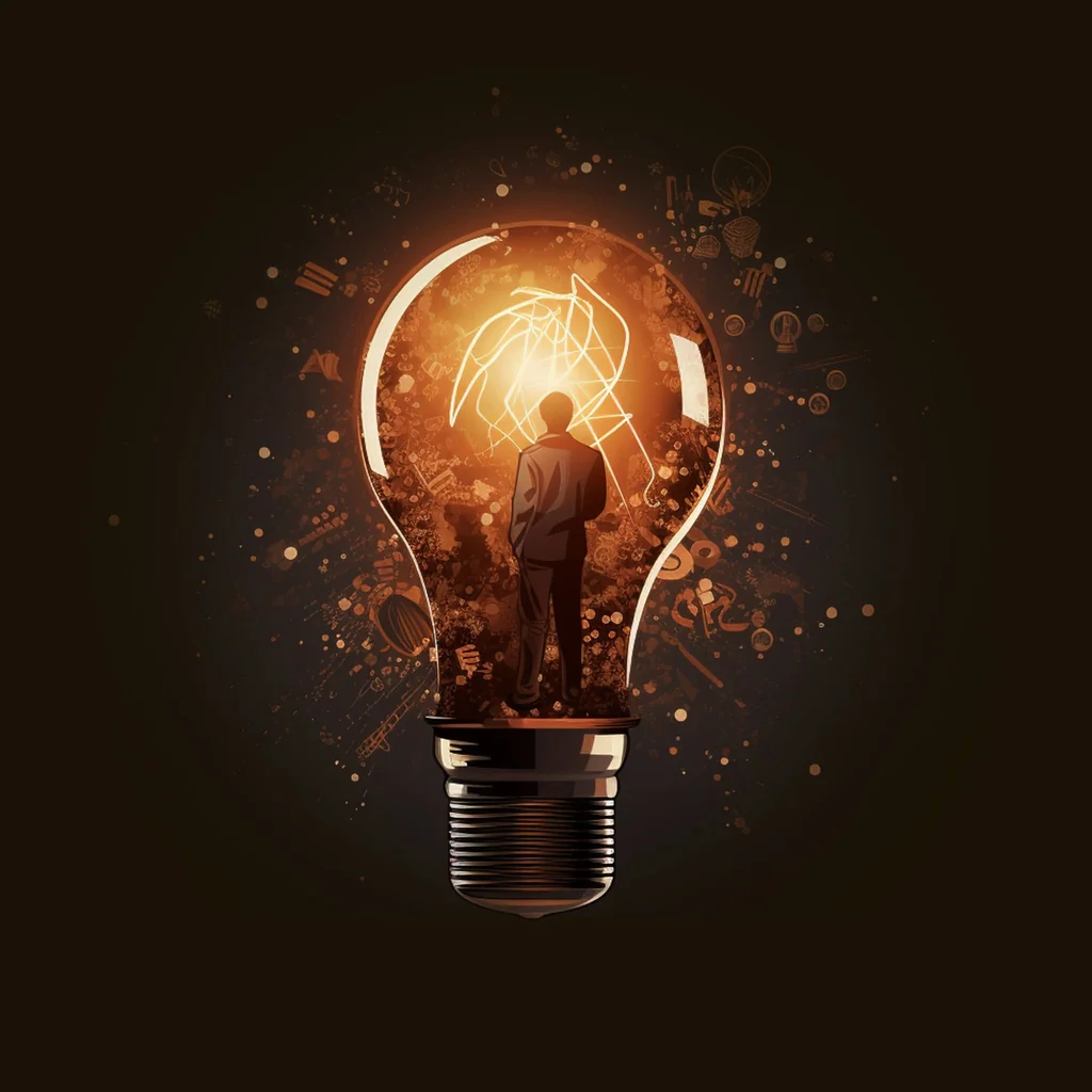 PTMSS's official glowing lightbulb artwork